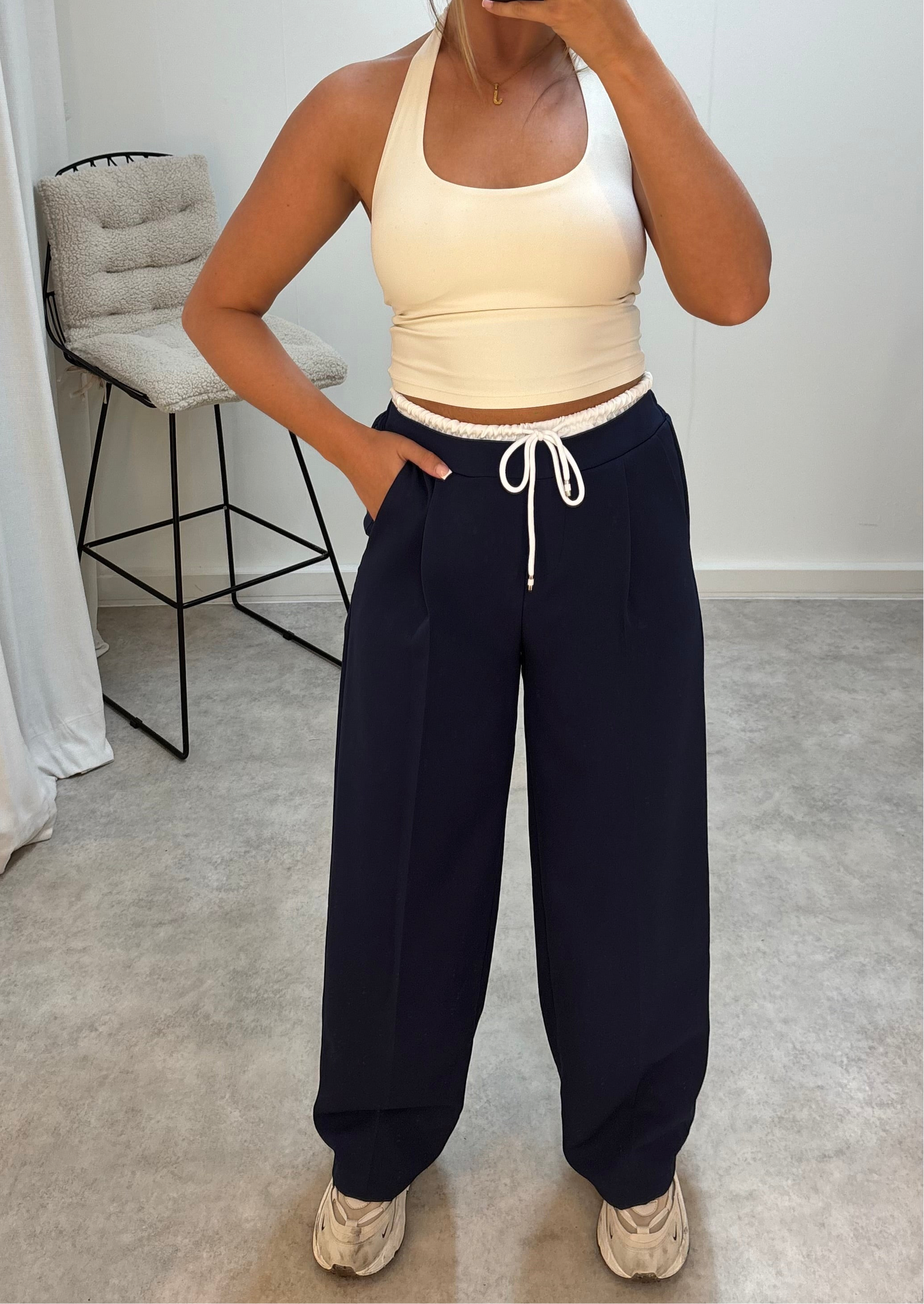 Jogger Trousers with Drawstring