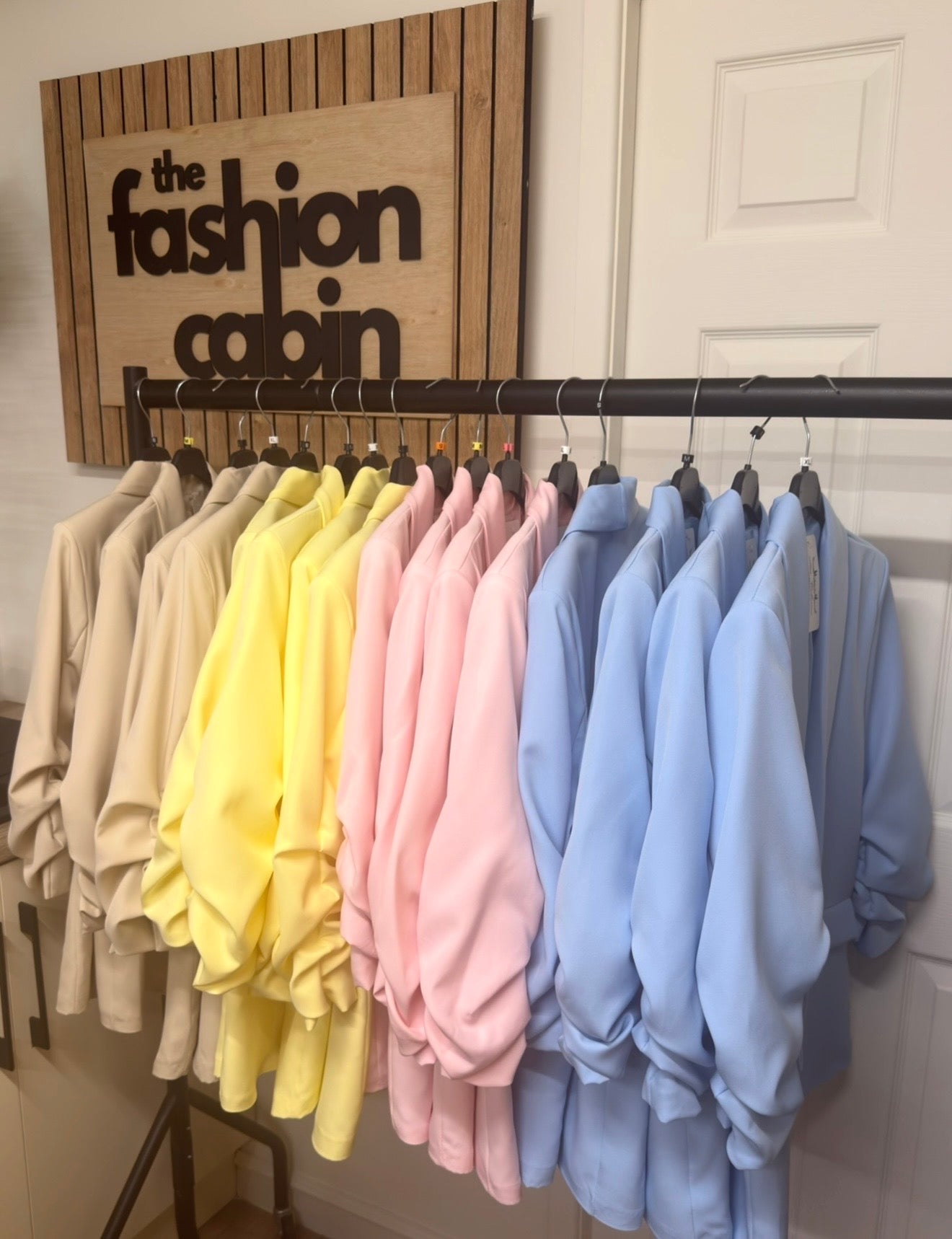 The Bloom Ruched Sleeve Blazer