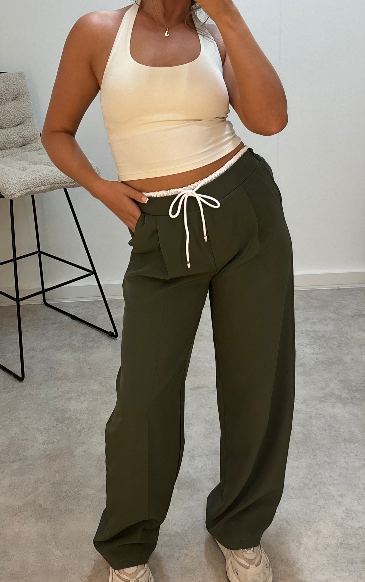 Jogger Trousers with Drawstring