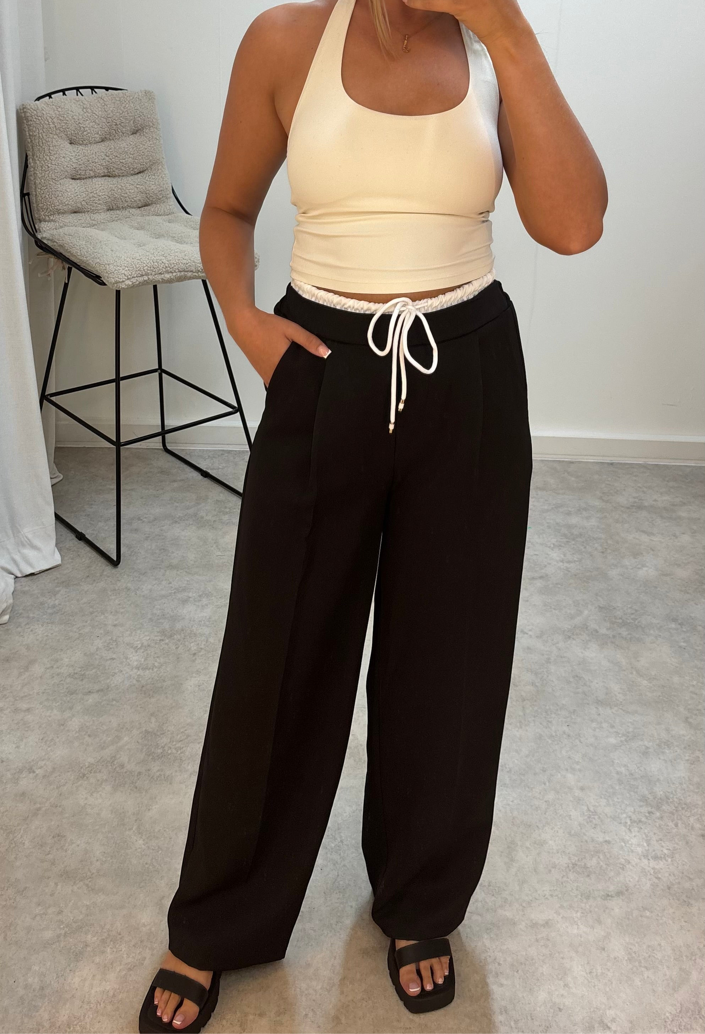 Jogger Trousers with Drawstring