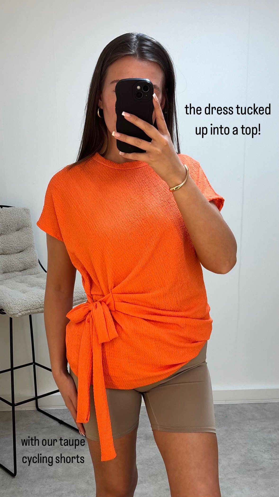 Crinkle Beach Cover-Up Dress