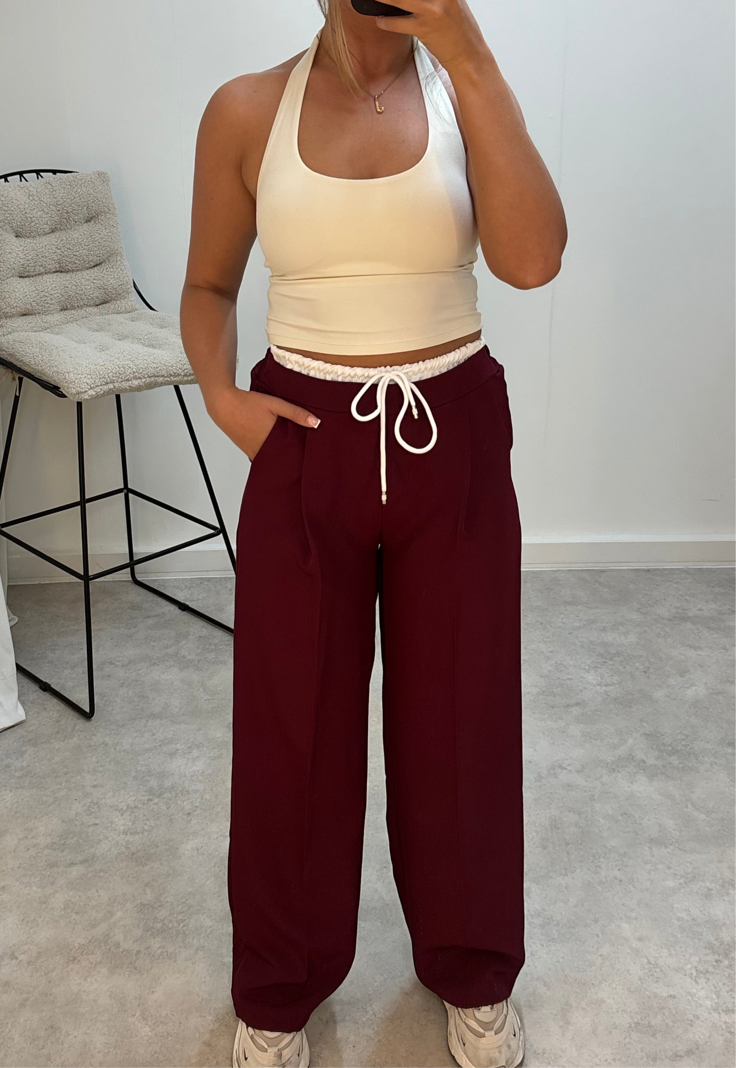 Jogger Trousers with Drawstring