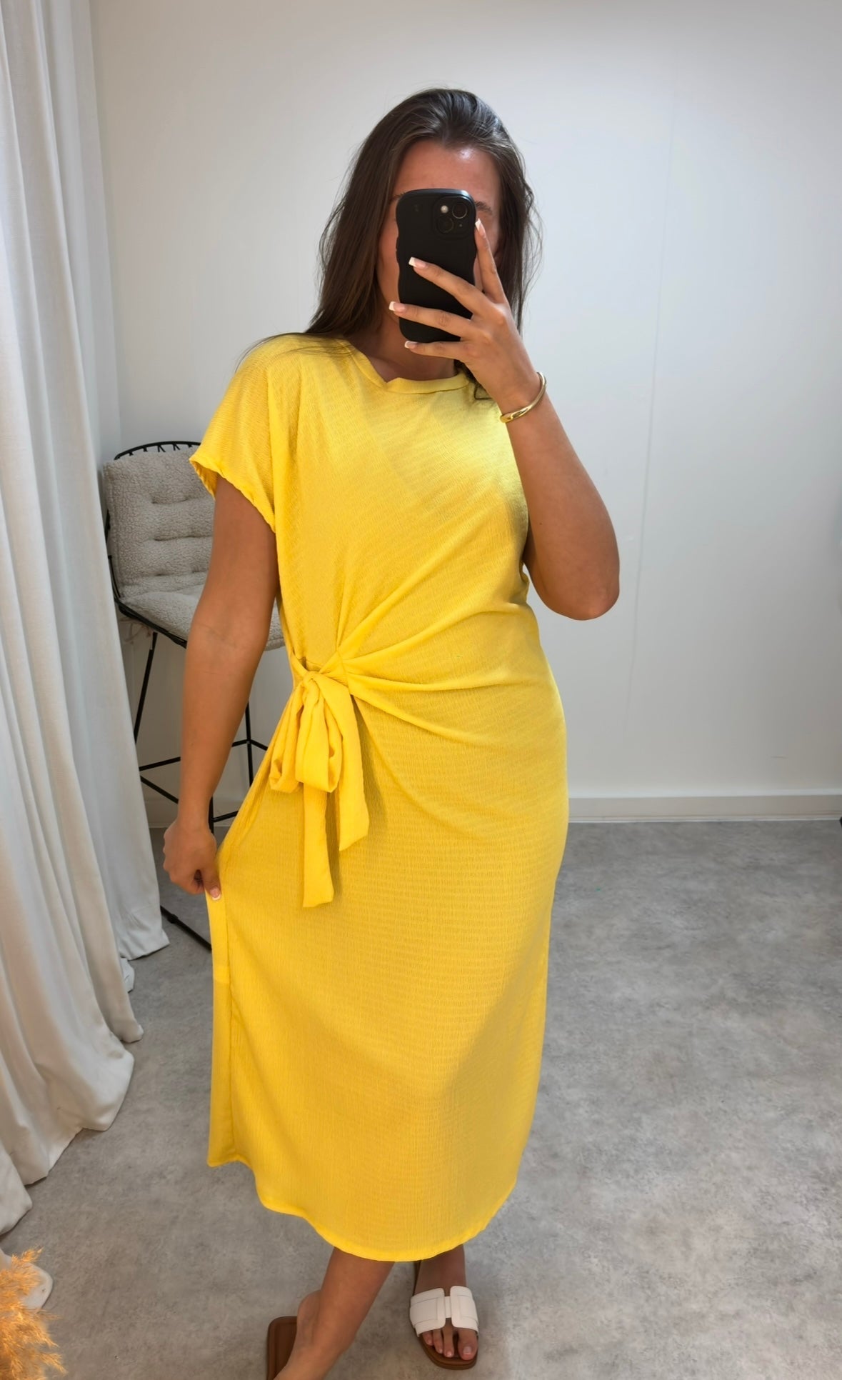 Crinkle Beach Cover-Up Dress