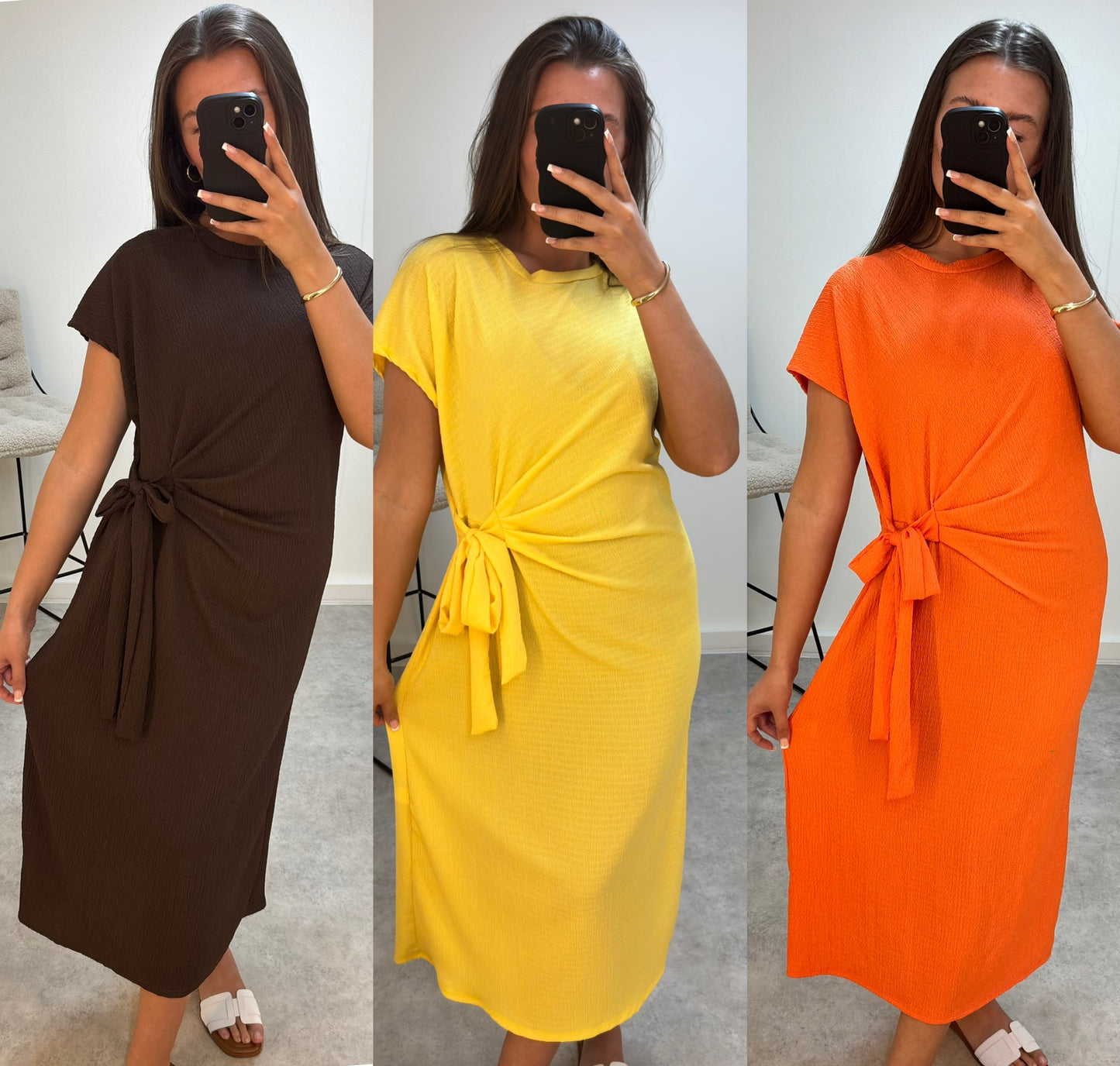 Crinkle Beach Cover-Up Dress