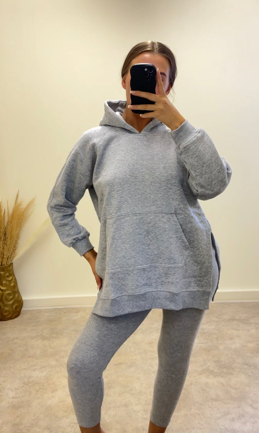 SARAH split hoodie & leggings set