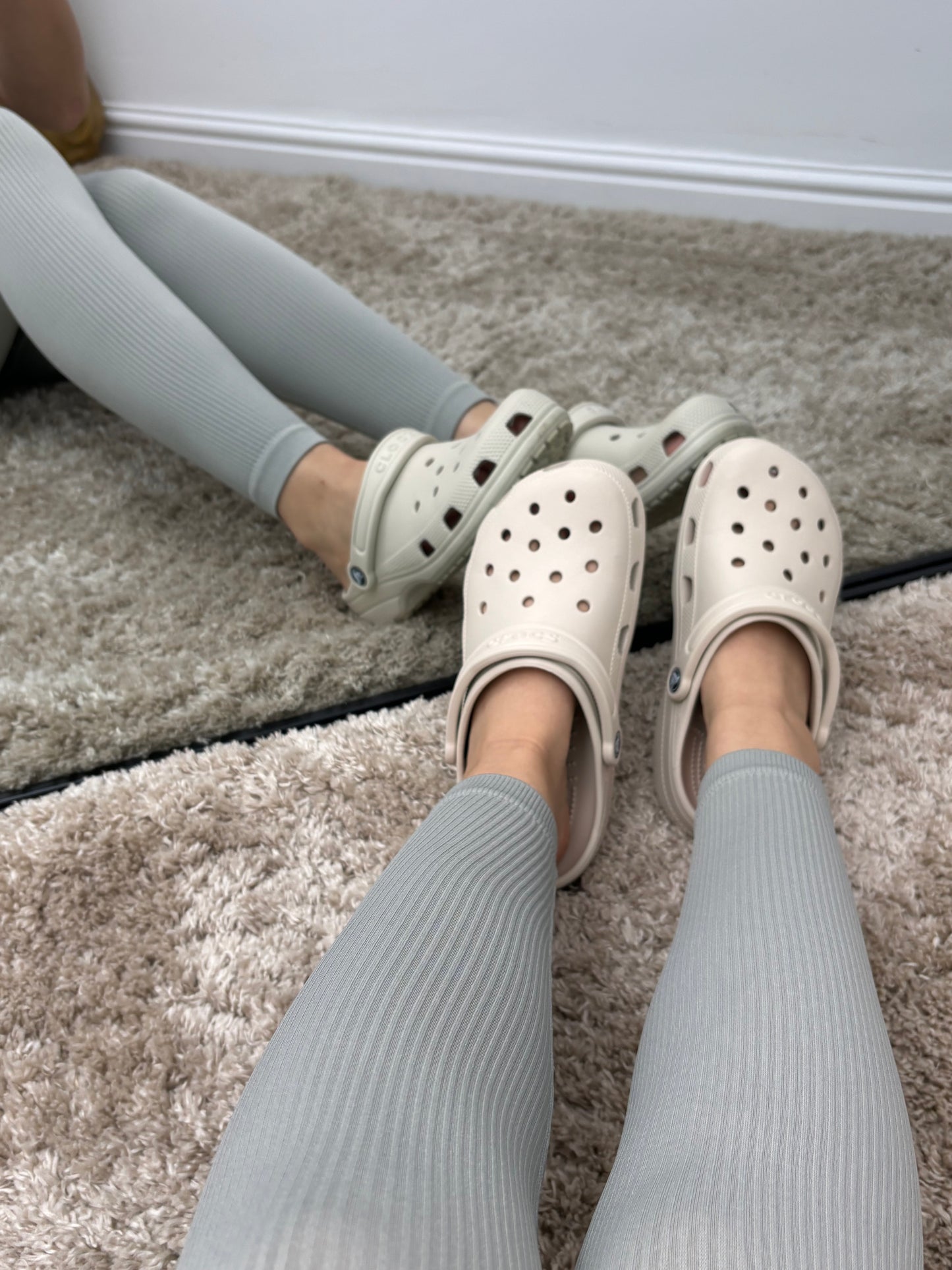 REAH high waisted ribbed leggings