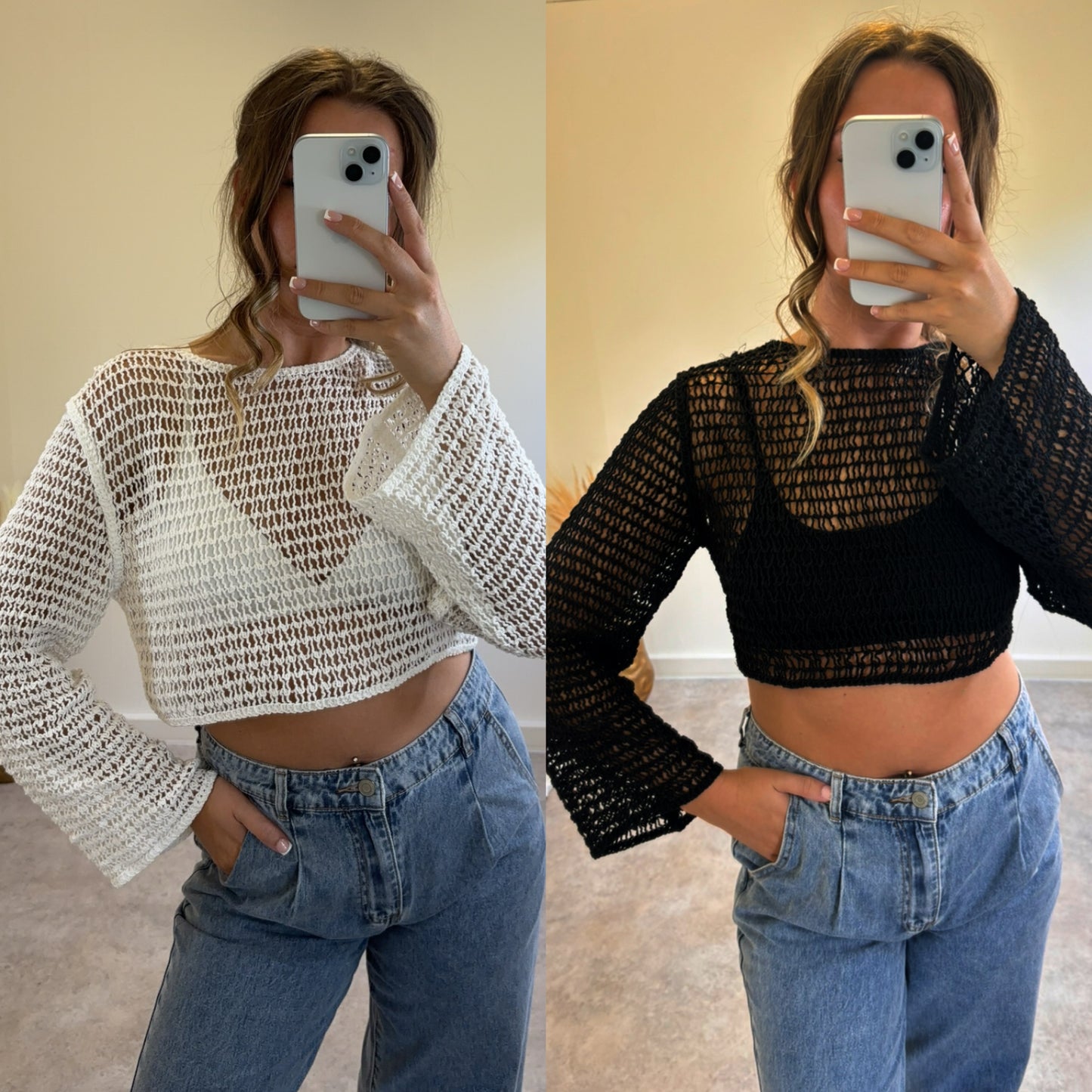 BOHO crochet crop top