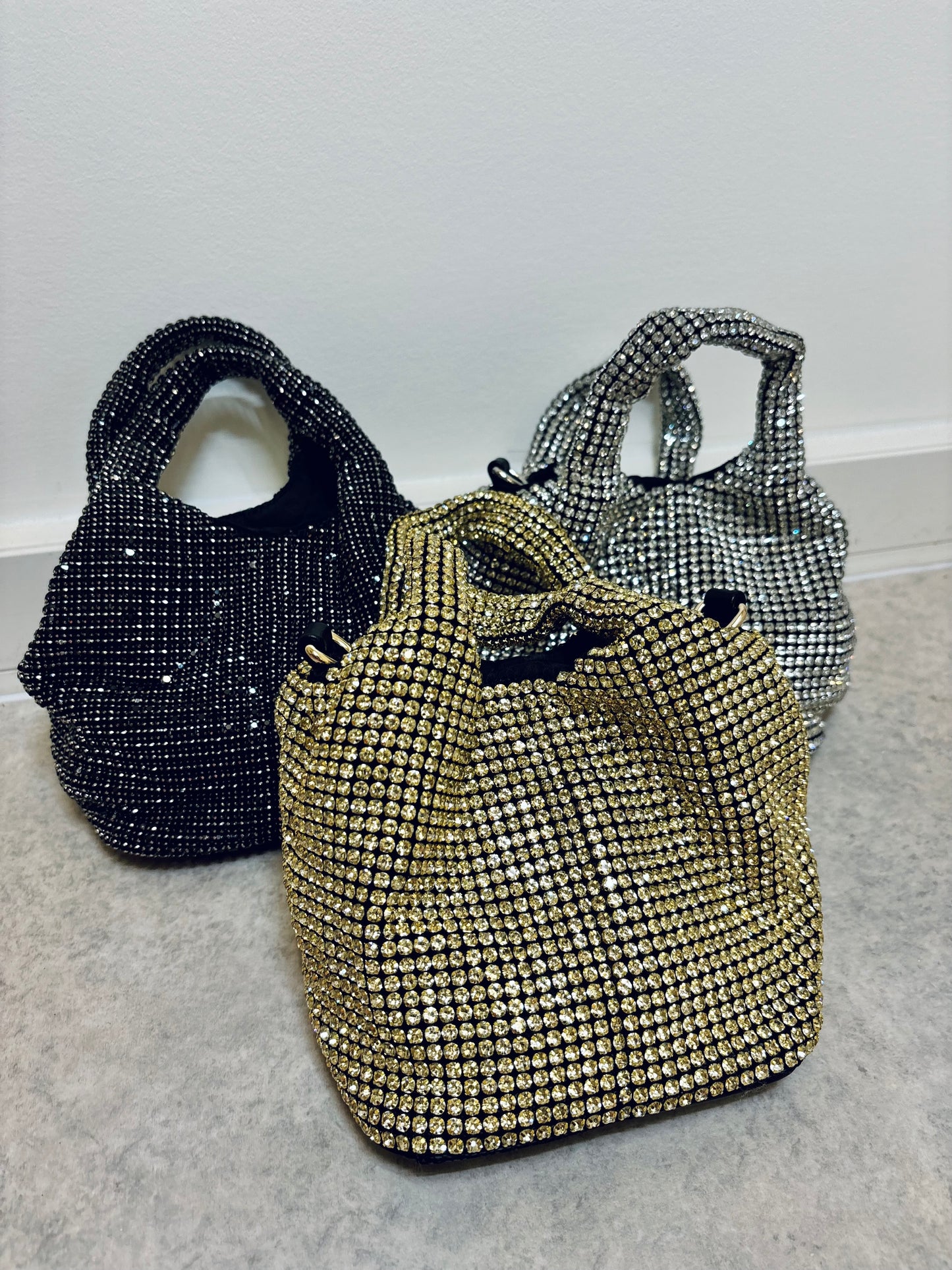 ASTRID mini rhinestone bag