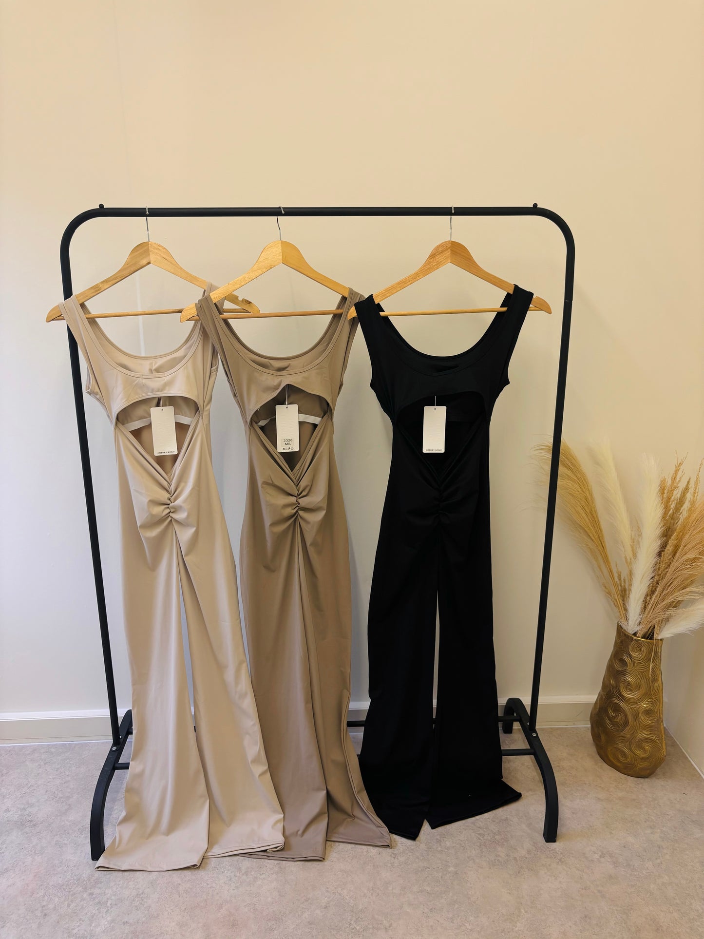 SCRUNCH seamless flared jumpsuit