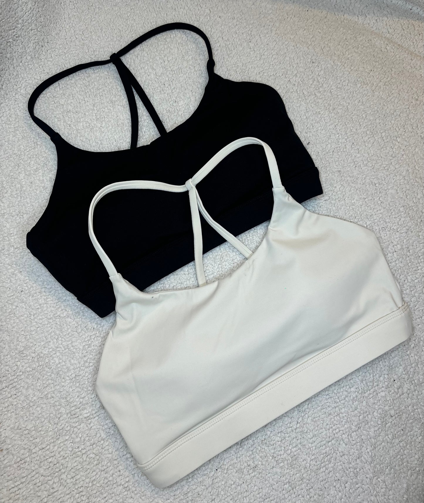 STRAPPY open-back sports bralet