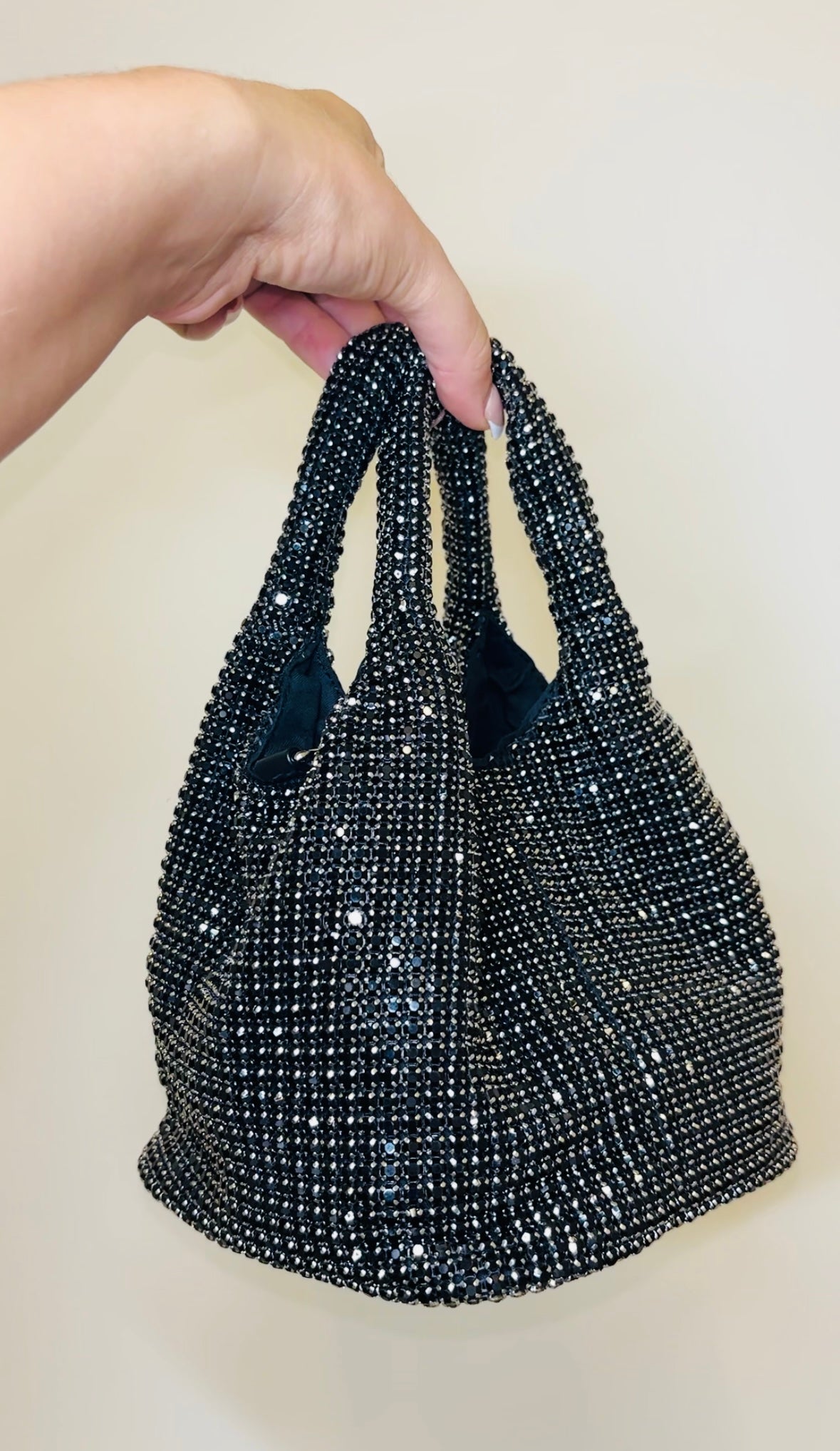 ASTRID mini rhinestone bag