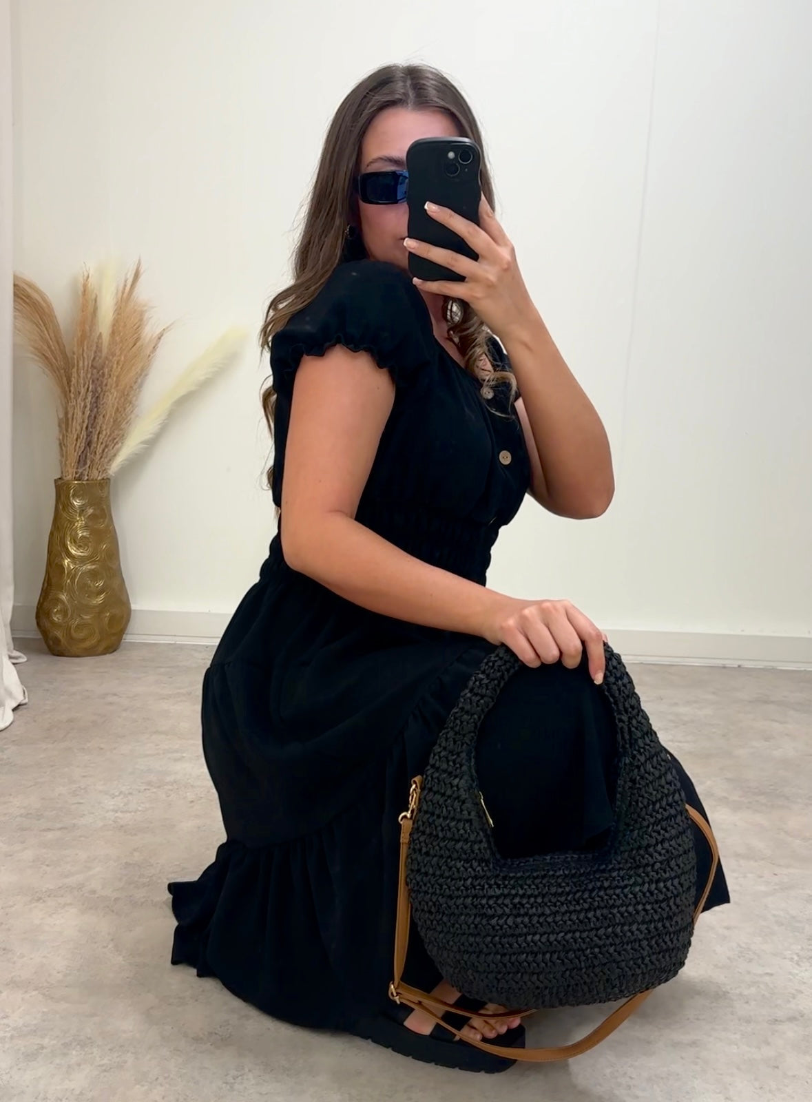 The OVAL Straw Bag