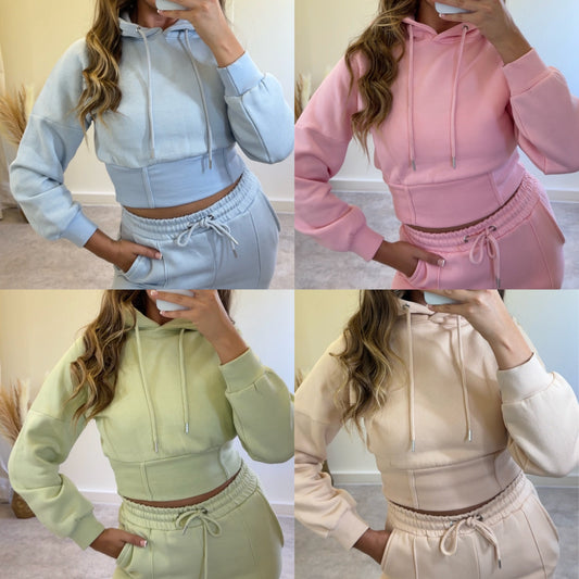 LILA cropped tracksuit