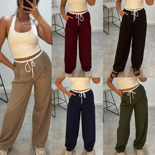 Jogger Trousers with Drawstring